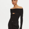 PINKO Блуза 102799 A170 Черен Slim Fit за Жени цена