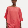 PINKO Блуза 104671 A2BU Коралов Relaxed Fit за Жени цена