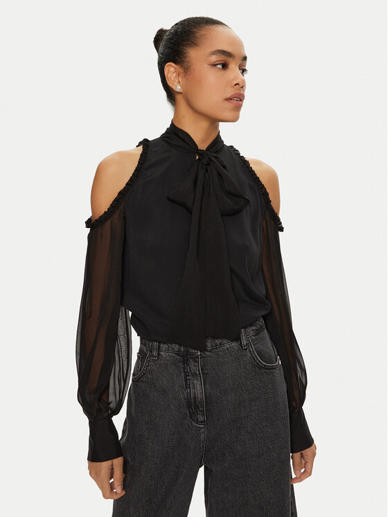 PINKO Блуза Gamay 103143 A11X Черен Regular Fit за Жени цена