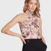 PINKO Блуза Tirato 100921 A0NW Розов Slim Fit за Жени цена