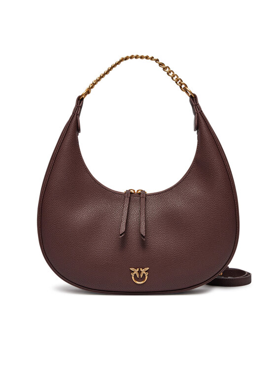 PINKO Дамска чанта Brioche Hobo Classic AI 24-25 PLTT 101526 A29Q Кафяв за Жени цена