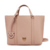 PINKO Дамска чанта Carrie Shopper Classic AI 24-25 PLTT 102833 A1LF Розов за Жени цена