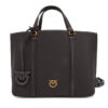 PINKO Дамска чанта Carrie Shopper Classic AI 24-25 PLTT 102833 Кафяв за Жени цена