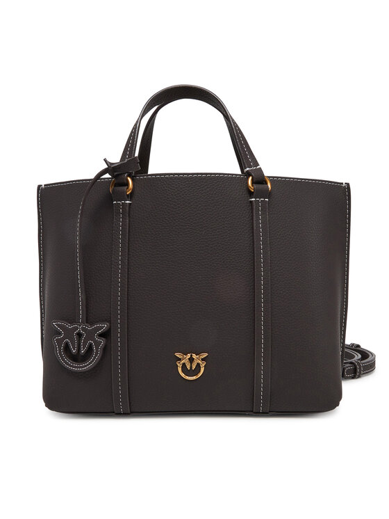 PINKO Дамска чанта Carrie Shopper Classic AI 24-25 PLTT 102833 Кафяв за Жени цена