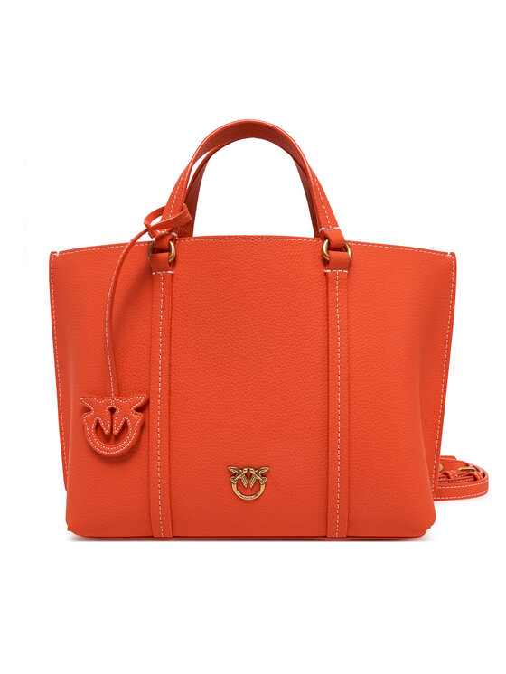 PINKO Дамска чанта Carrie Shopper Classic AI 24-25 PLTT 102833 Червен за Жени цена