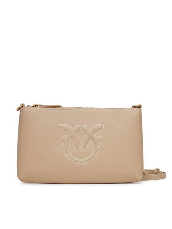 PINKO Дамска чанта Flat Horizontal Mini PE 25 PCPL 104277 A2AN Бежов за Жени цена