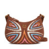 PINKO Дамска чанта Half Moon Mini Fl PE 25 PLTT 102790 A2IW Кафяв за Жени цена