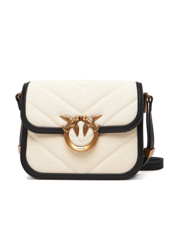 PINKO Дамска чанта Love Box Bag Fl Mini PE 25 PLTT 104297 A2C7 Бежов за Жени цена