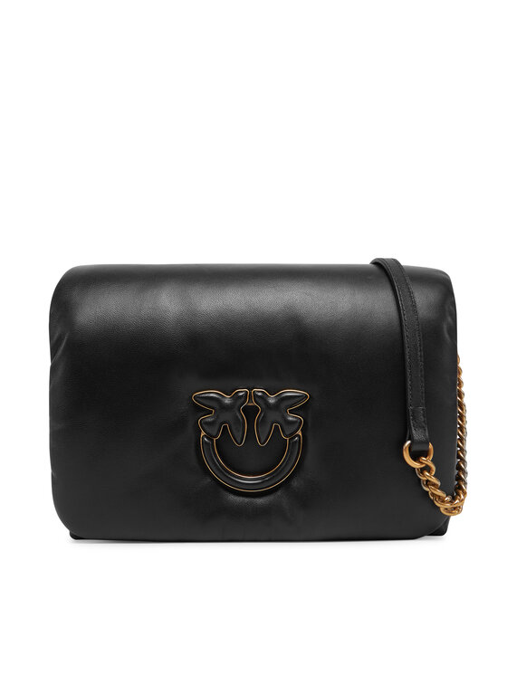 PINKO Дамска чанта Love Click Puff Classic PE 25 PLTT 101585 A10F Черен за Жени цена