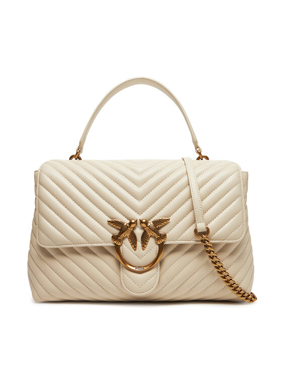 PINKO Дамска чанта Love Lady Puff Big Cl 100042 A0GK Z14Q Бял за Жени цена