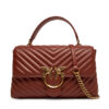 PINKO Дамска чанта Love Lady Puff Classic Cl PE 25 PLTT 100043 A0GK Кафяв за Жени цена