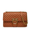 PINKO Дамска чанта Love One Classic Dc PE 24 PLTT 100941 A0GK Кафяв за Жени цена