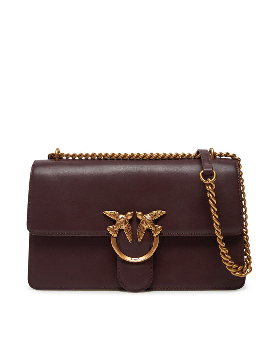 PINKO Дамска чанта Love One Classic Dc PE 25 PCPL 100941 A0F1 Виолетов за Жени цена