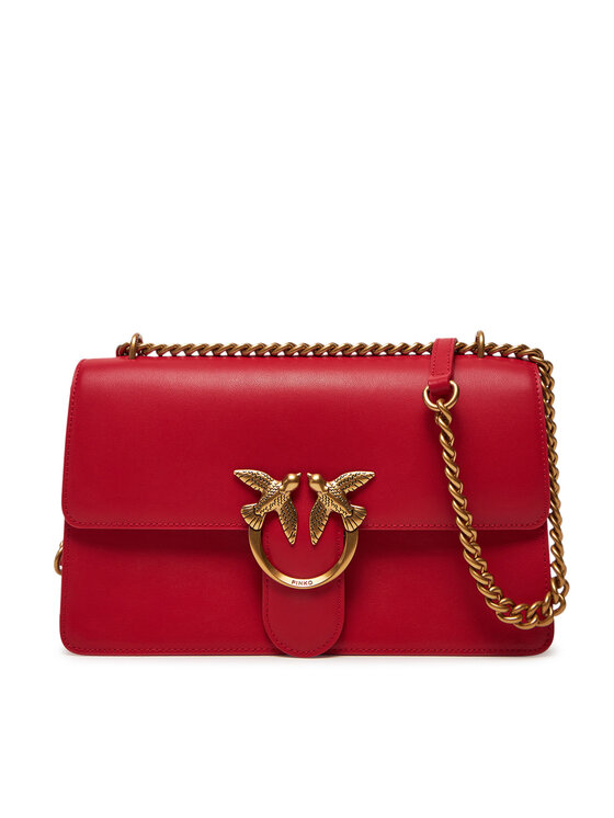 PINKO Дамска чанта Love One Classic Dc PE 25 PCPL 100941 A0F1 Червен за Жени цена
