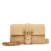 PINKO Дамска чанта Love One Classic Slouchy Fl PE 25 PLTT 104524 A2CC Бежов за Жени цена