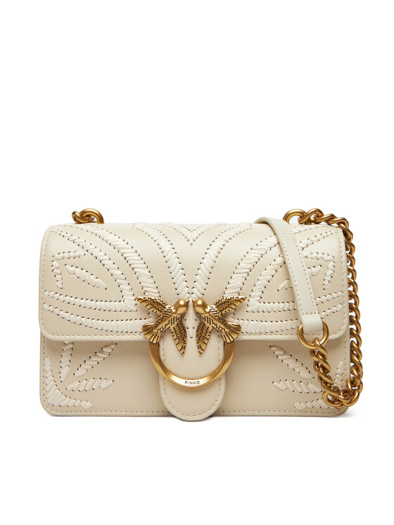 PINKO Дамска чанта Love One Mini Cl PE 25 PLTT 100059 A2C3 Бял за Жени цена