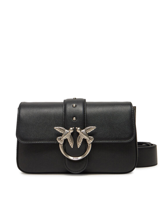 PINKO Дамска чанта Love One Mini Slouchy Fl PE 25 PLTT 104340 A0QO Черен за Жени цена