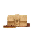 PINKO Дамска чанта Love One Mini Slouchy Fl PE 25 PLTT 104340 A2CF Бежов за Жени цена