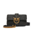 PINKO Дамска чанта Love One Mini Slouchy Fl PE 25 PLTT 104340 A2CF Черен за Жени цена