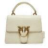PINKO Дамска чанта Love One Top Handle Mini Light PE 23 PLTT 100071 A0F1 Екрю за Жени цена