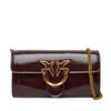 PINKO Дамска чанта Love One Wallet C PE25 PLTT 100062 A1UV Бордо за Жени цена