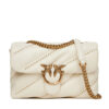 PINKO Дамска чанта Love Puff Classic Cl PE 25 PLTT 100038 A26T Екрю за Жени цена
