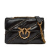 PINKO Дамска чанта Love Puff Mini CL PE 25 PLTT 100039 A26T Черен за Жени цена