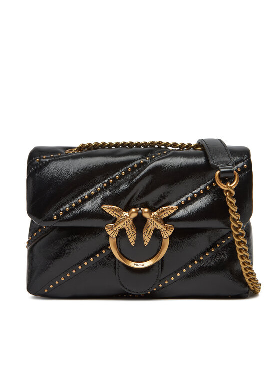 PINKO Дамска чанта Love Puff Mini CL PE 25 PLTT 100039 A26T Черен за Жени цена