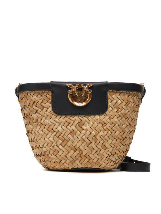 PINKO Дамска чанта Love Summer Bucket PE 25 PLTT 103325 A1RL Бежов за Жени цена