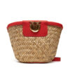 PINKO Дамска чанта Love Summer Bucket PE 25 PLTT 103325 A1RL Бежов за Жени цена