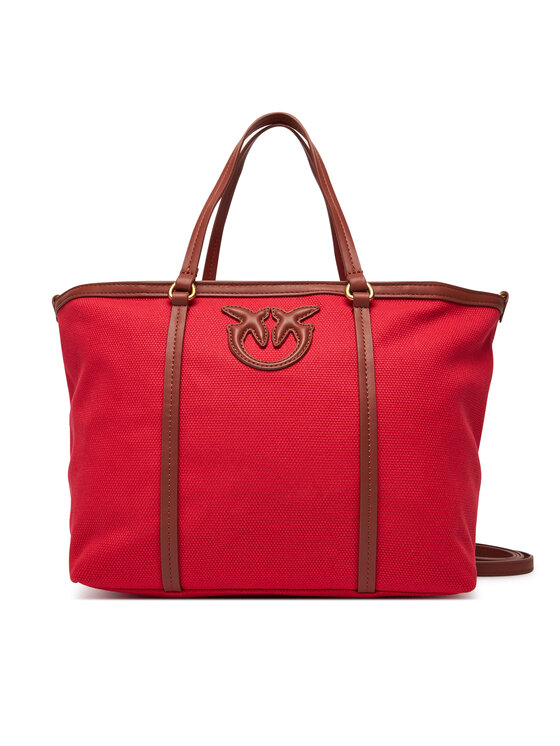 PINKO Дамска чанта Miranda Shopper Classic PE 25 PLTT 104714 A2G2 Червен за Жени цена