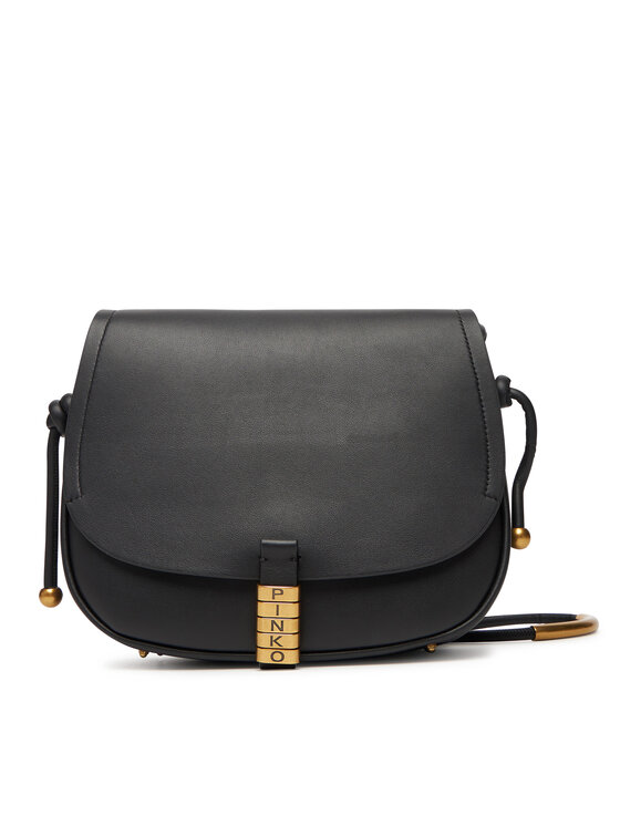 PINKO Дамска чанта SADDLE CLASSIC Черен за Жени цена