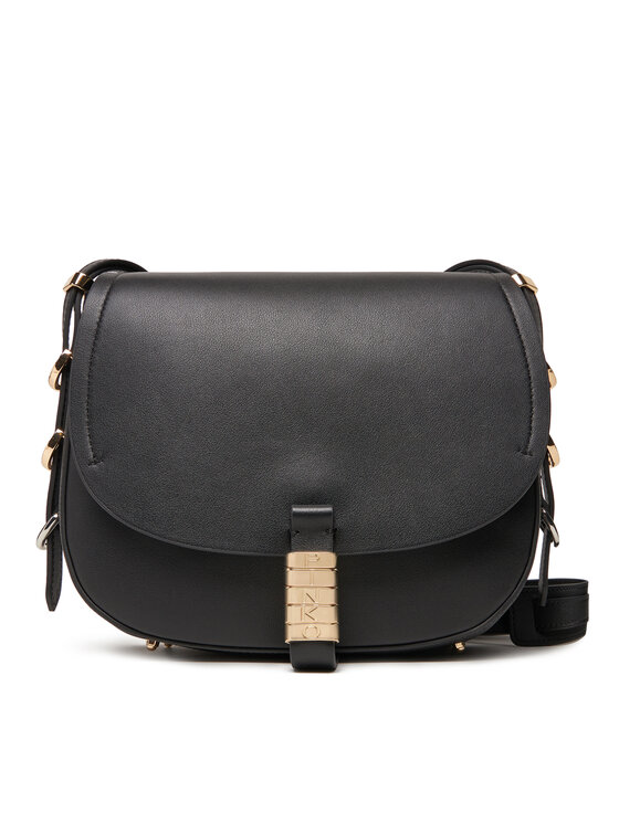 PINKO Дамска чанта Saddle Classic PE 25 PLTT 103830 A270 Черен за Жени цена
