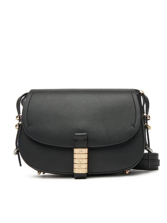 PINKO Дамска чанта Saddle Mini PE PLTT 103831 A270 Черен за Жени цена
