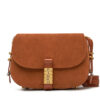 PINKO Дамска чанта Saddle Mini PE PLTT 103831 A29N Кафяв за Жени цена