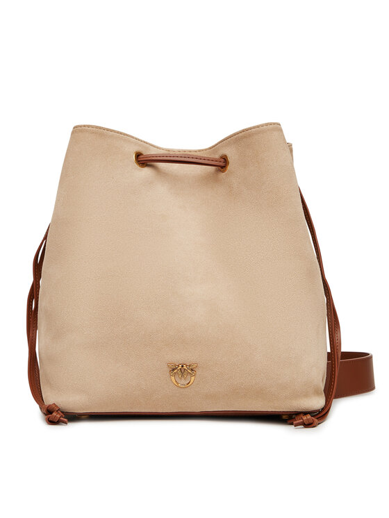 PINKO Дамска чанта Secchiello Classic PE 25 PLTT 104305 A2CC Бежов за Жени цена