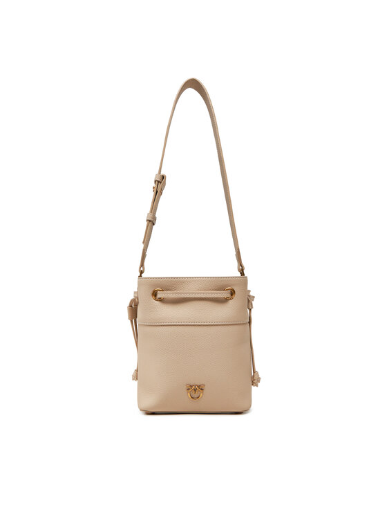 PINKO Дамска чанта Secchiello Mini PE 25 PLTT 104303 A29Q Бежов за Жени цена