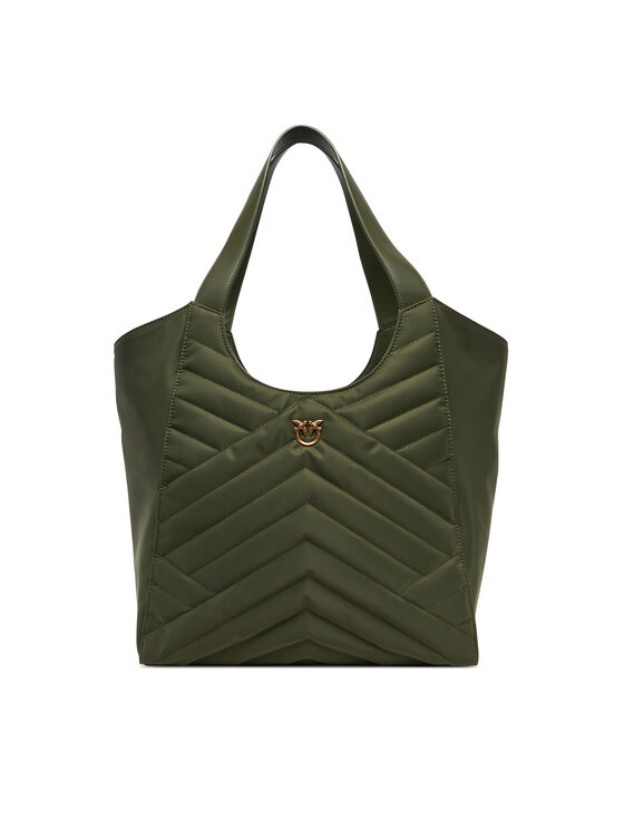 PINKO Дамска чанта Tote Bag Puzzle 104536 A1EU Z99Q Зелен за Жени цена