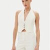 PINKO Елек 104931 A213 Бял Regular Fit за Жени цена