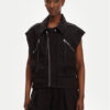 PINKO Елек Gerard Gilet 105237 A2M8 Черен Regular Fit за Жени цена