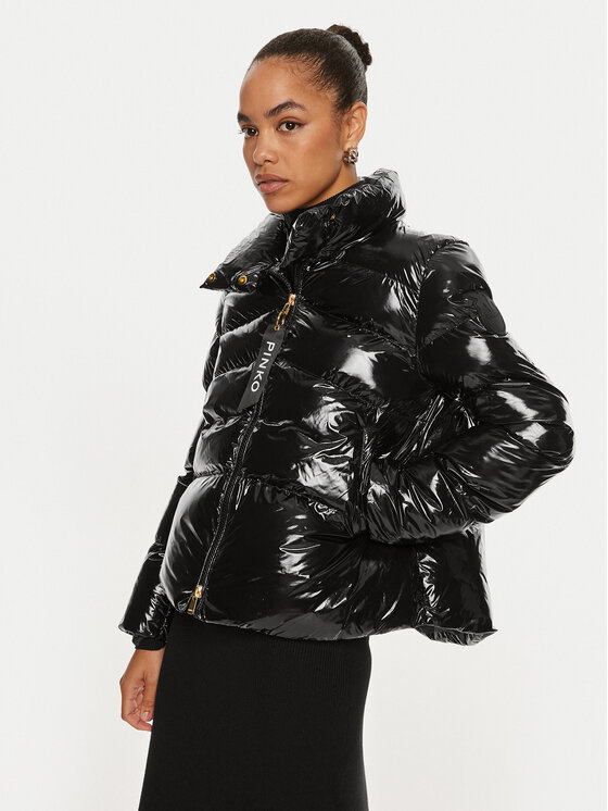 PINKO Зимно яке Mirco 101598 A11K Черен Regular Fit за Жени цена
