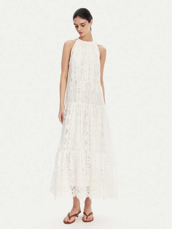 PINKO Лятна рокля 104857 A2G9 Бял Regular Fit за Жени цена