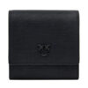 PINKO Малък дамски портфейл Flap Wallet PE 25 PCPL 104355 A29P Черен за Жени цена