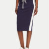 PINKO Пола тип молив Marmolada Gonna 104740 A2FQ Тъмносин Slim Fit за Жени цена