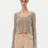 PINKO Пуловер Denali 104749 A2FB Сив Regular Fit за Жени цена
