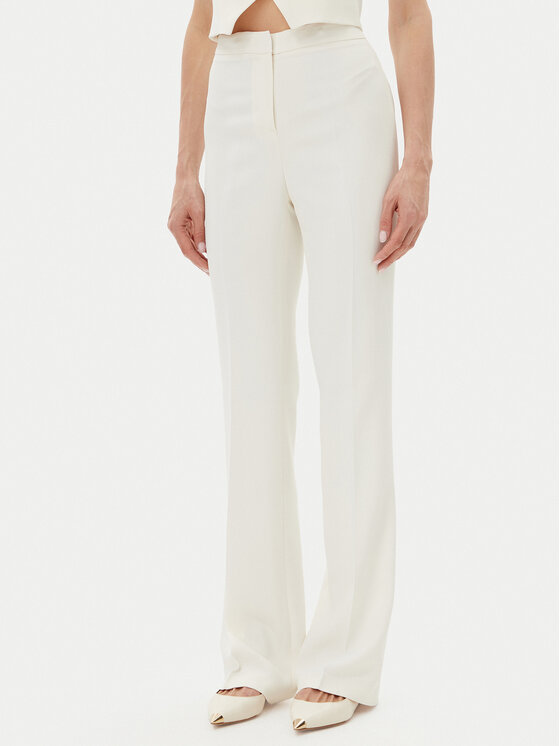 PINKO Текстилни панталони 104690 A213 Z07 Бял Regular Fit за Жени цена