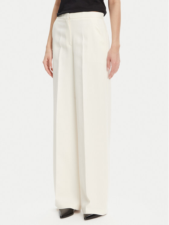 PINKO Текстилни панталони Pergamino 100331 A20Q Бял Regular Fit за Жени цена