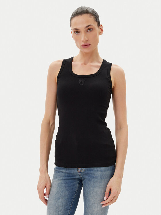 PINKO топ 100807 A2OF Черен Regular Fit за Жени цена