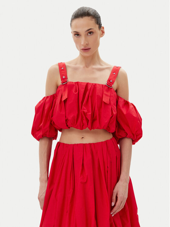 PINKO топ 105176 A2LD Червен Regular Fit за Жени цена