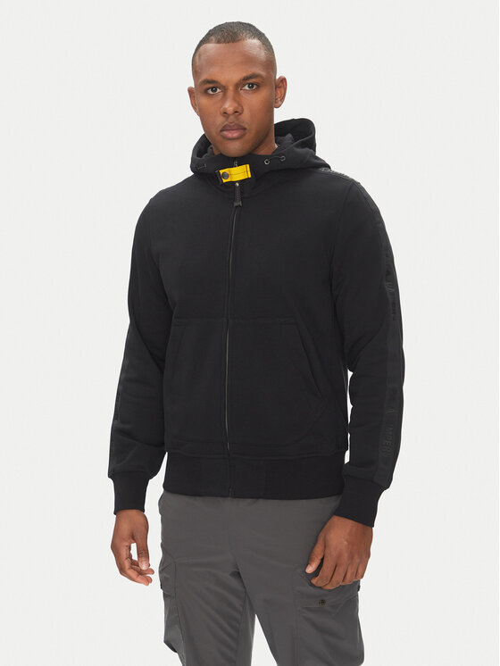 Parajumpers Суитшърт Aldrin 25SMPMFLXF02 Черен Regular Fit за Мъже цена